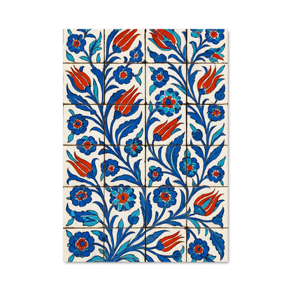 Poster Fleurs Ottomanes