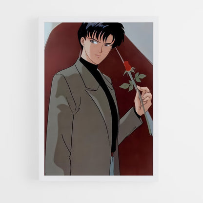ap-tuxedo mask-8 cadre Blanc