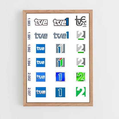 ap-tve-1 cadre Bois clair