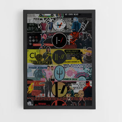 ap-twenty one pilots-2 cadre Noir
