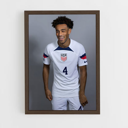 ap-tyler adams-3 cadre Bois foncé
