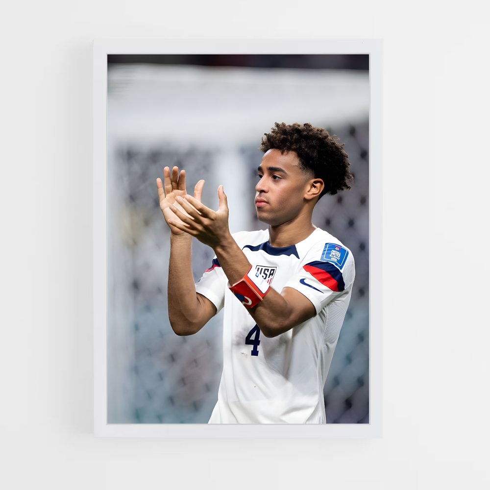 ap-tyler adams-8 cadre Blanc