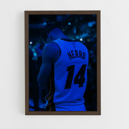 ap-tyler herro-8 cadre Bois foncé