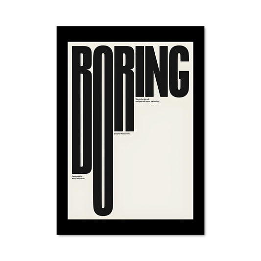 Poster Boring Adventures