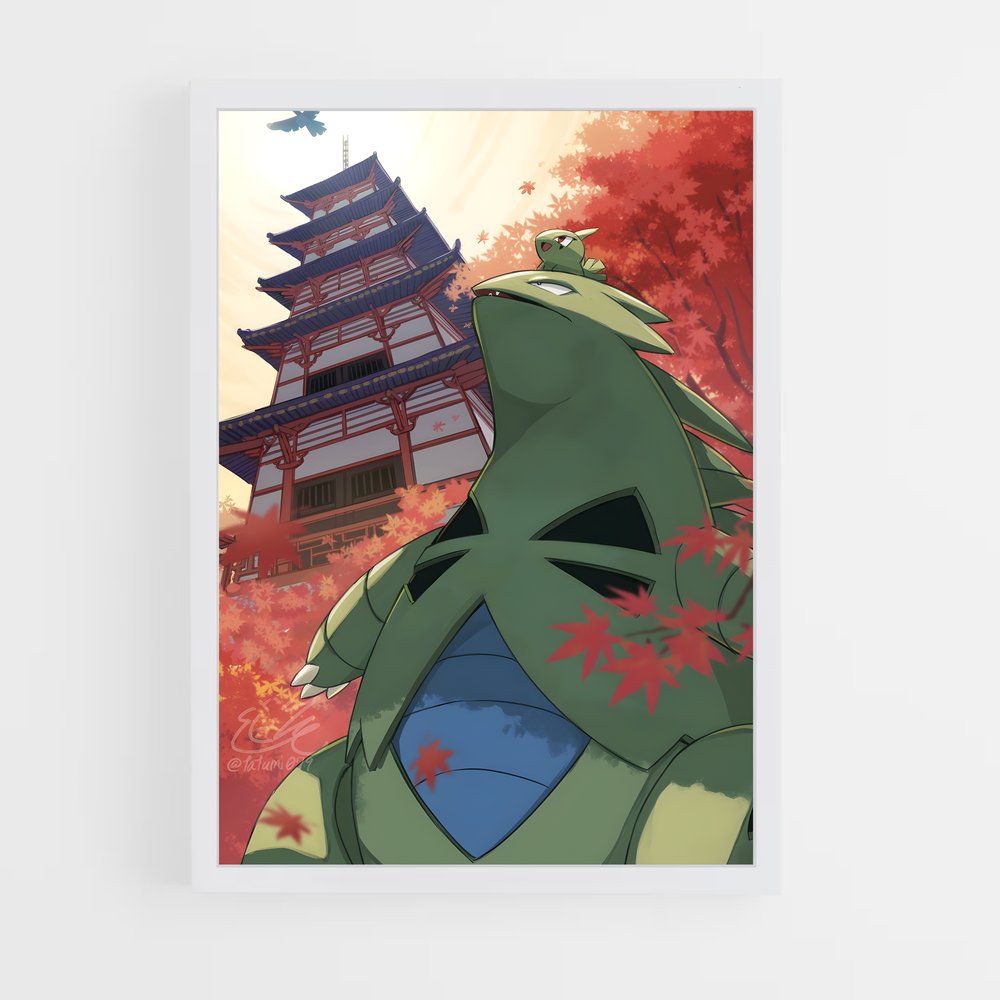 ap-tyranitar-2 cadre Blanc