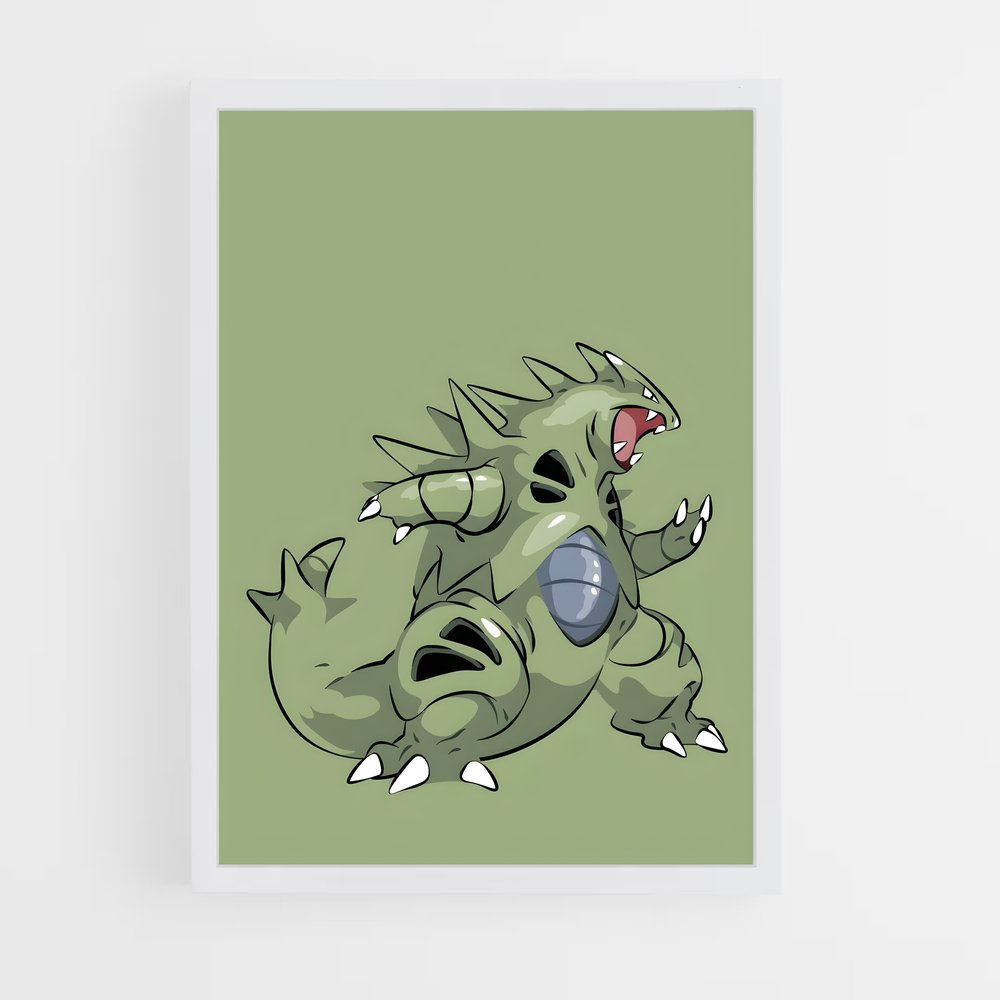 ap-tyranitar-3 cadre Blanc