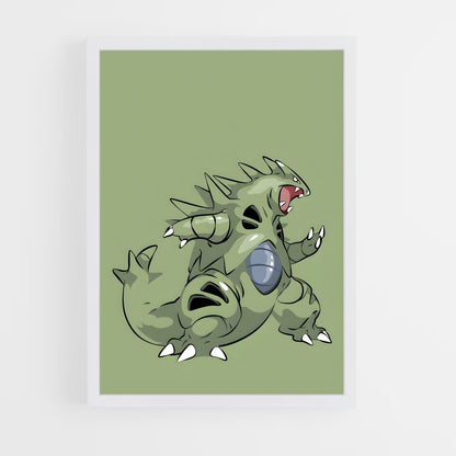 ap-tyranitar-3 cadre Blanc