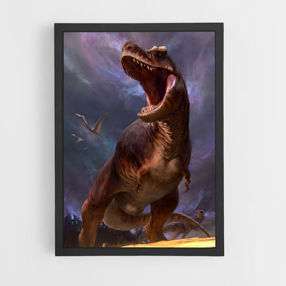 ap-tyrannosaurus rex-1 cadre Noir