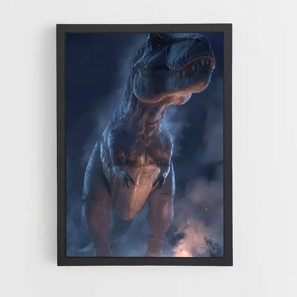 ap-tyrannosaurus rex-3 cadre Noir