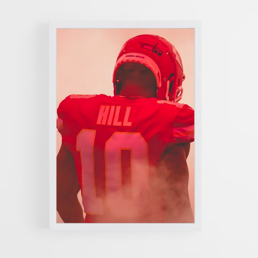 ap-tyreek hill-4 cadre Blanc
