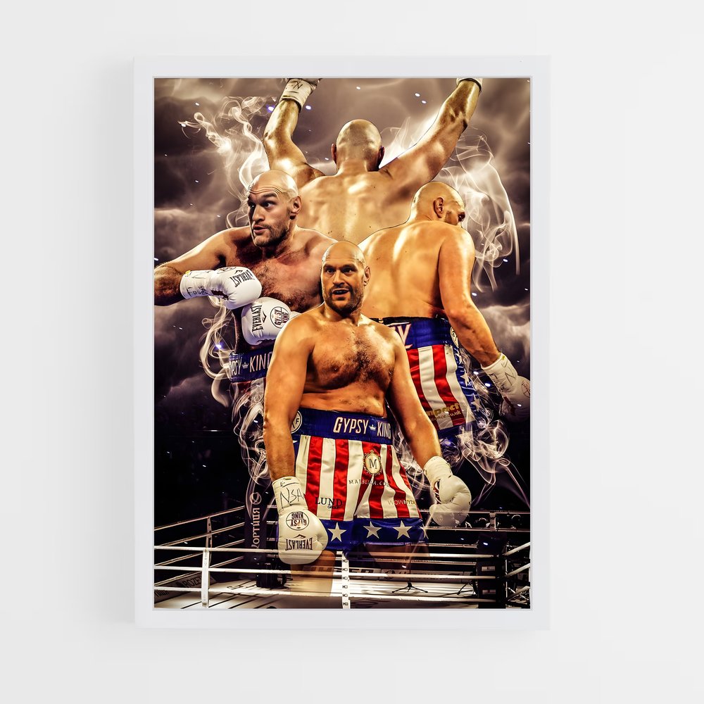ap-tyson fury-1 cadre Blanc