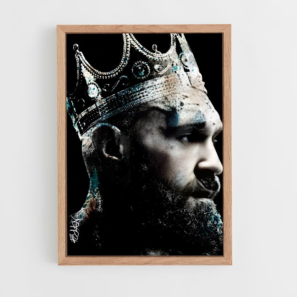 ap-tyson fury-2 cadre Bois clair