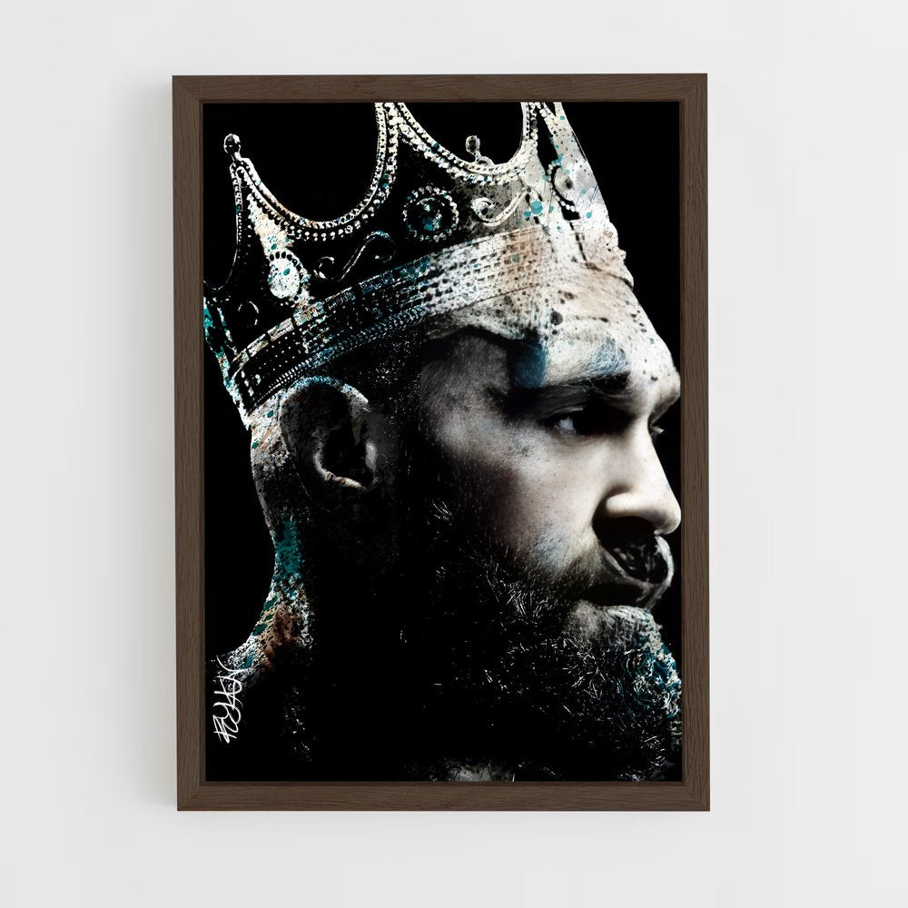 ap-tyson fury-2 cadre Bois foncé