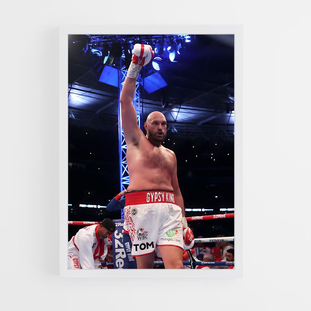 ap-tyson fury-6 cadre Blanc