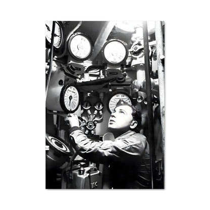 Poster Commandant au Repos