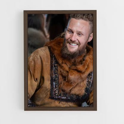 ap-ubbe lothbrok-3 cadre Bois foncé