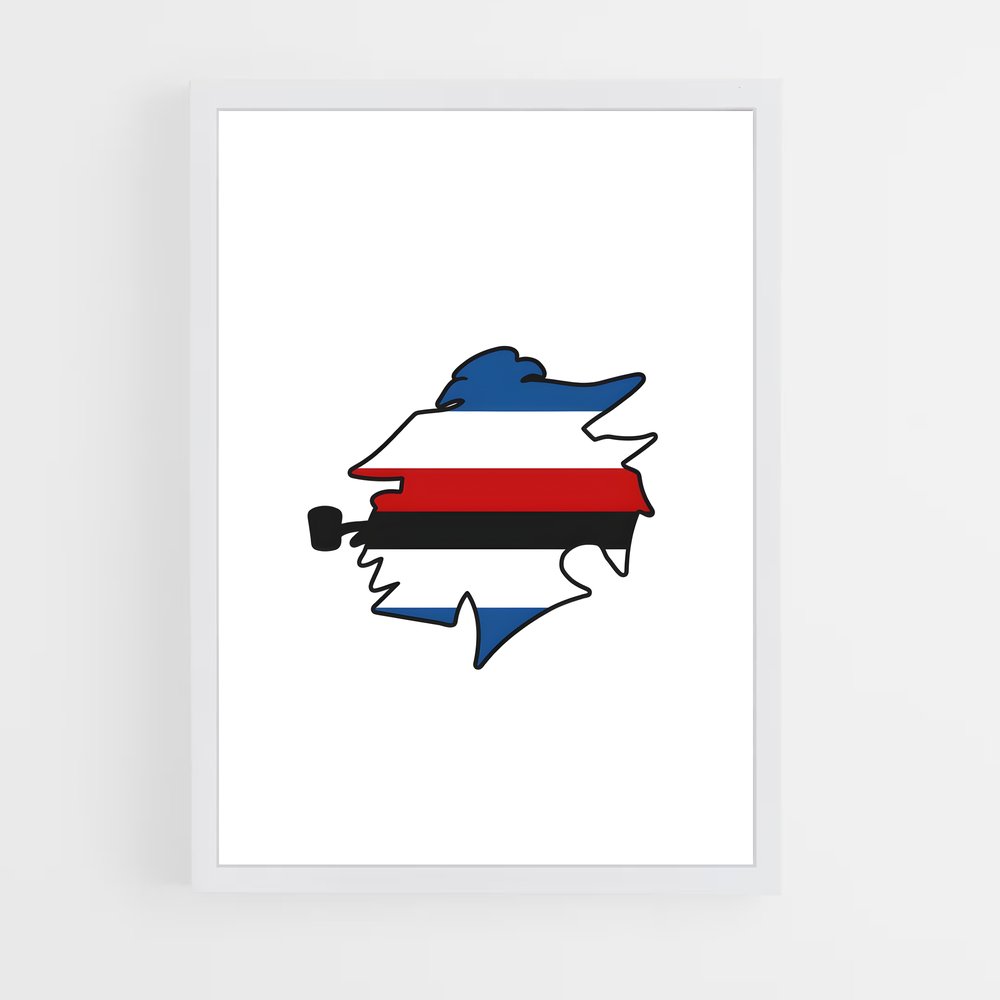 ap-uc sampdoria-8 cadre Blanc