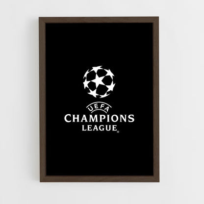 ap-uefa champions league-8 cadre Bois foncé