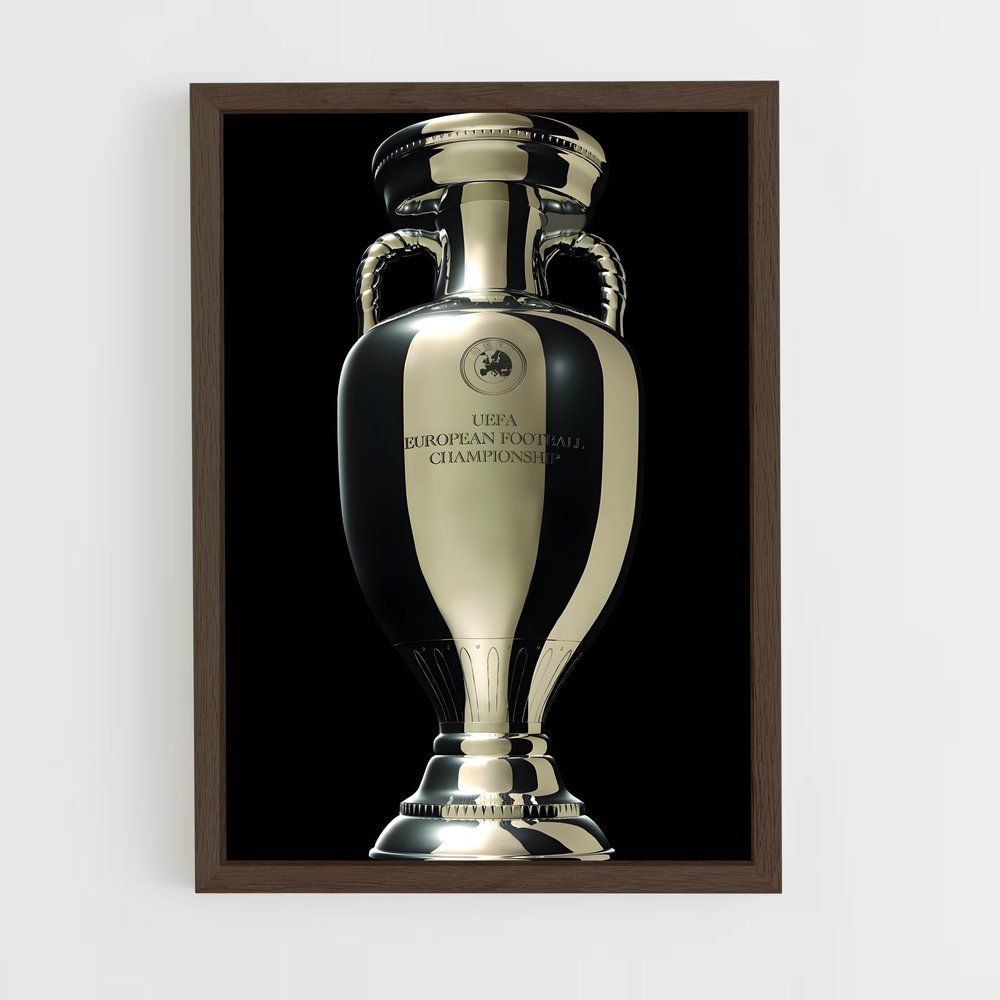 ap-uefa european championship-1 cadre Bois foncé