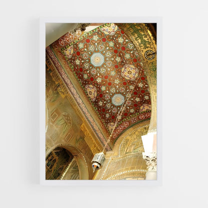 ap-umayyad mosque damascus-2 cadre Blanc