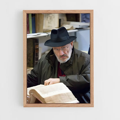 ap-umberto eco-7 cadre Bois clair
