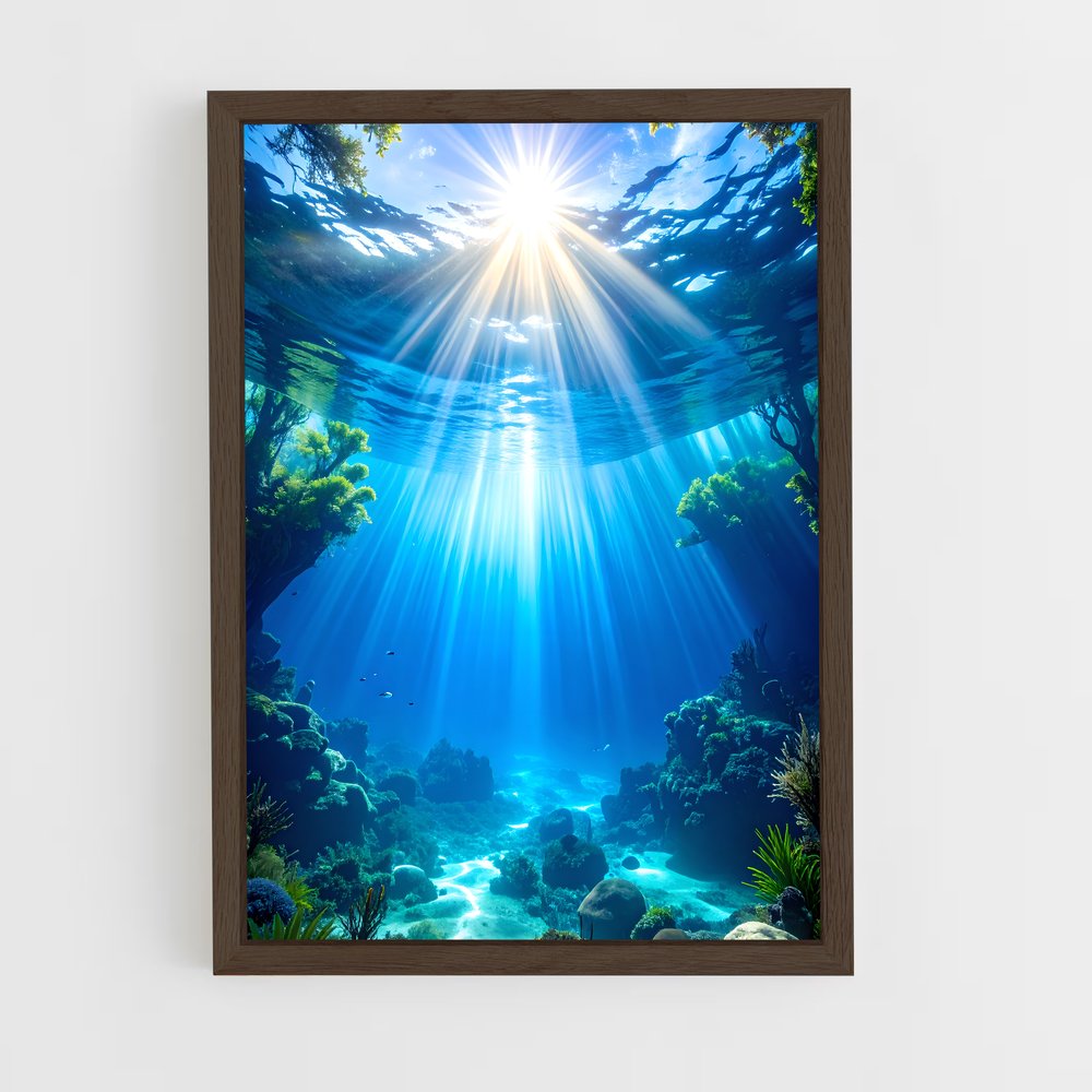 ap-underwater-13 cadre Bois foncé