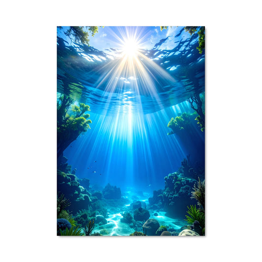 Poster Éclats Aquatiques