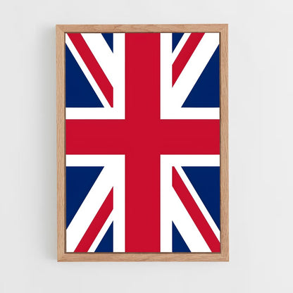ap-united kingdom flag-2 cadre Bois clair