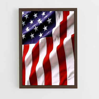 ap-united states flag-3 cadre Bois foncé