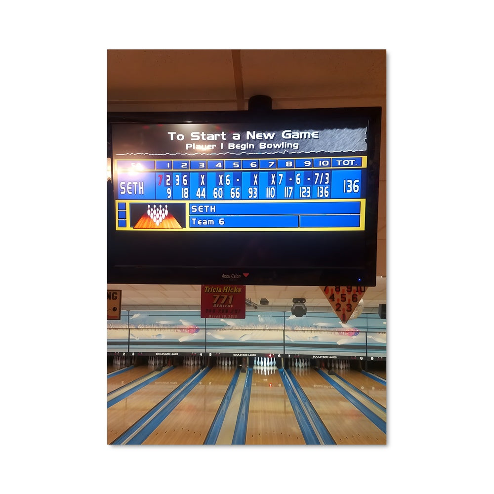 Poster Us open bowling 66992