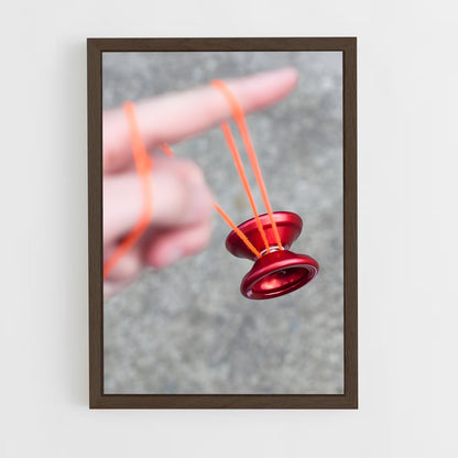 ap-us nationals yoyo-1 cadre Bois foncé