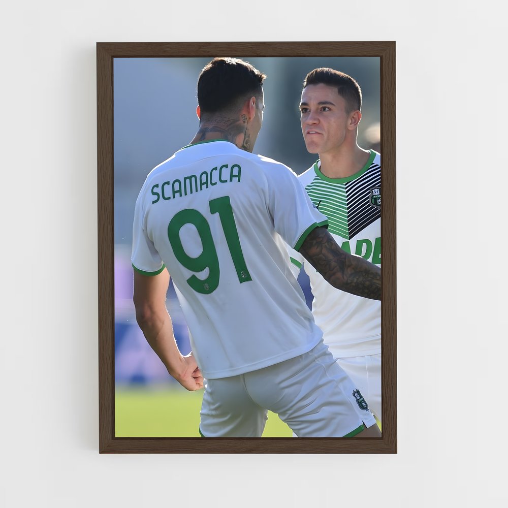 ap-us sassuolo-9 cadre Bois foncé