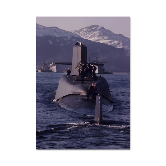 Poster Sous-Marin Uss George Washington