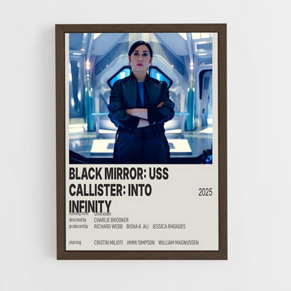 ap-uss callister-2 cadre Bois foncé