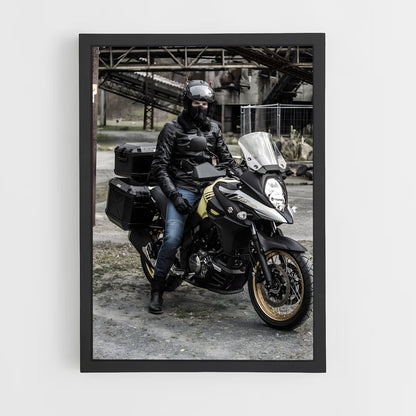 ap-v-strom 650-2 cadre Noir