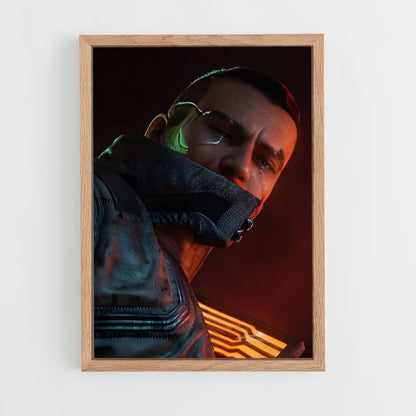 ap-v cyberpunk-5 cadre Bois clair