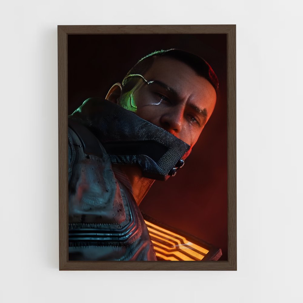 ap-v cyberpunk-5 cadre Bois foncé