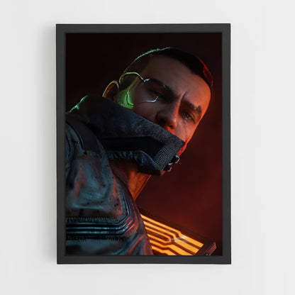 ap-v cyberpunk-5 cadre Noir