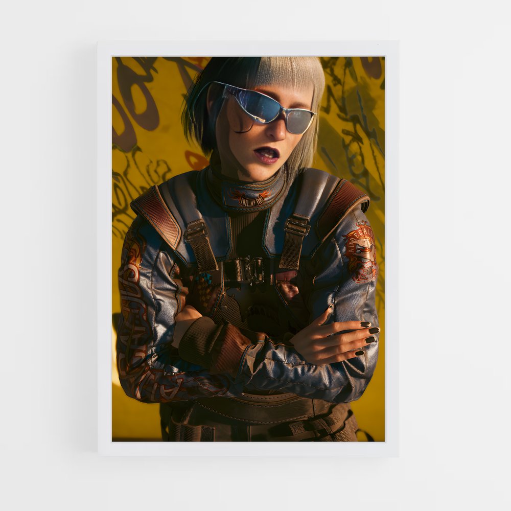 ap-v cyberpunk-6 cadre Blanc