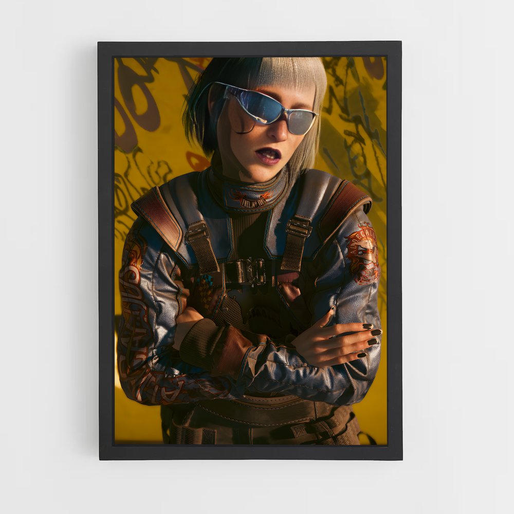 ap-v cyberpunk-6 cadre Noir