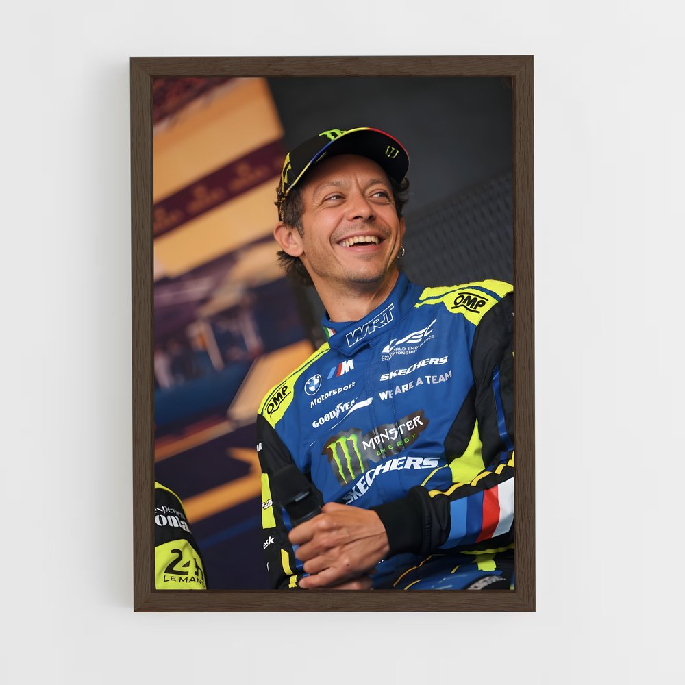 ap-valentino rossi-3 cadre Bois foncé