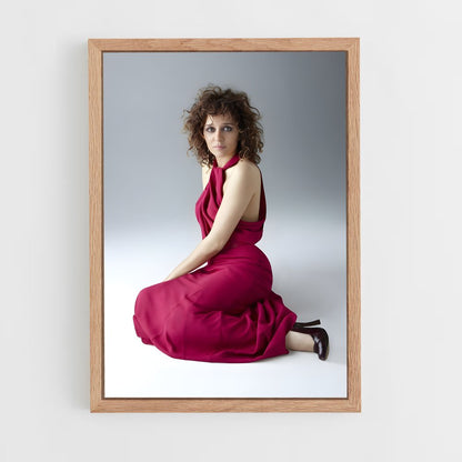 ap-valeria golino-12 cadre Bois clair