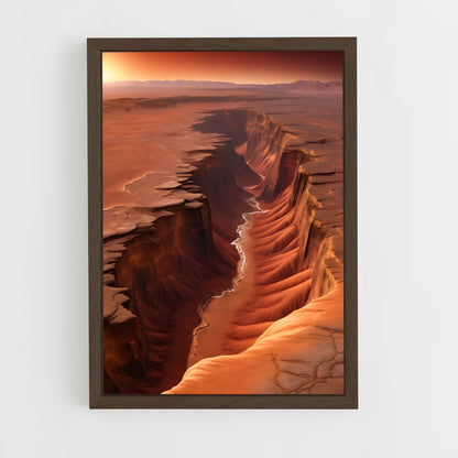 ap-valles marineris-4 cadre Bois foncé