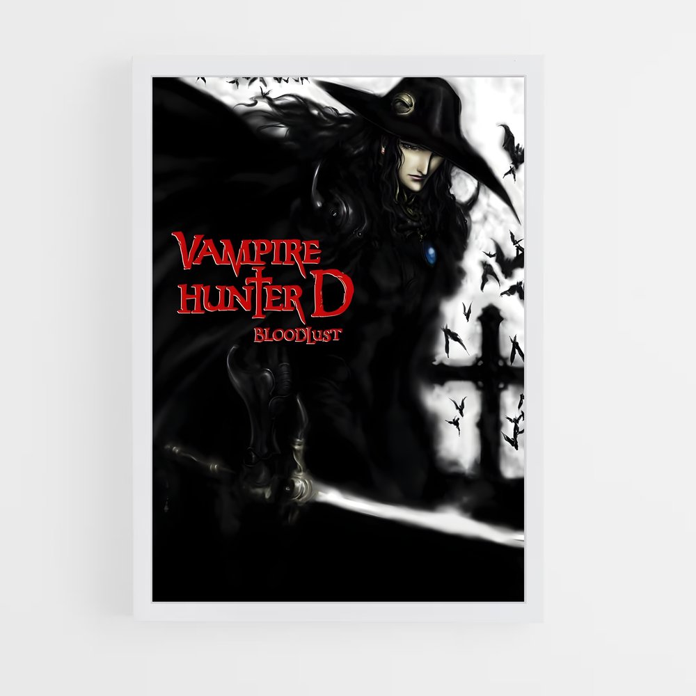 ap-vampire hunter d-4 cadre Blanc