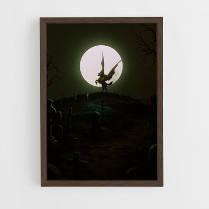 ap-vampire hunter d-7 cadre Bois foncé