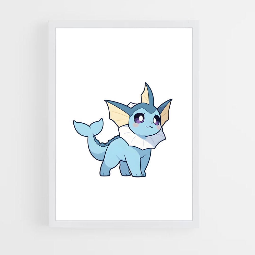 ap-vaporeon-1 cadre Blanc