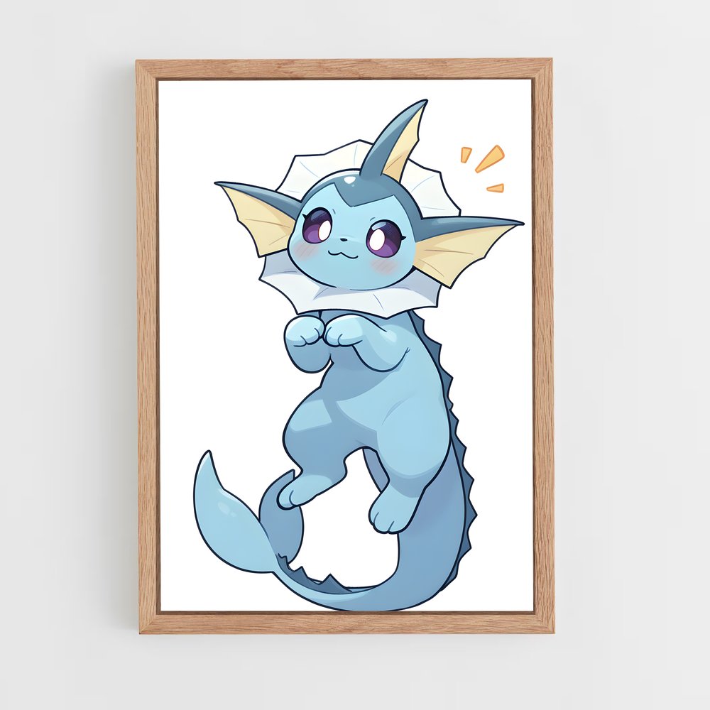 ap-vaporeon-5 cadre Bois clair
