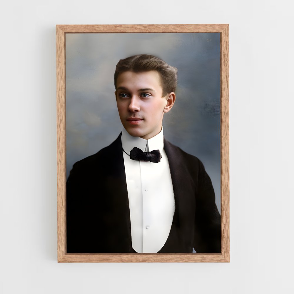 ap-vaslav nijinsky-4 cadre Bois clair
