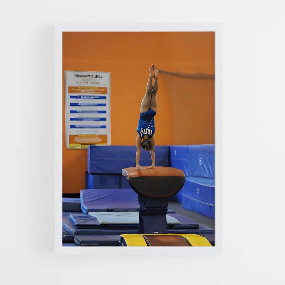 ap-vault gymnastics-2 cadre Blanc