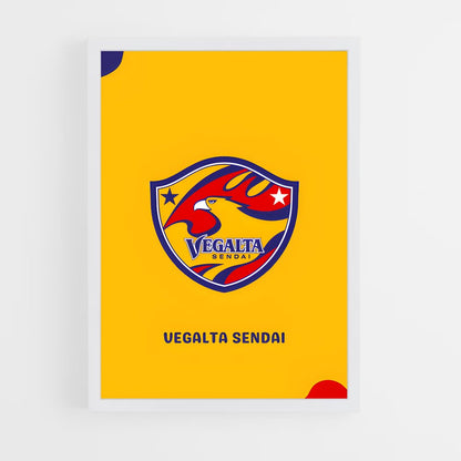 ap-vegalta sendai-1 cadre Blanc
